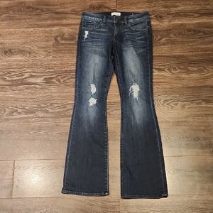 ❤️ GREYWIRE × REVOLVE WAVERLY FLARE JEANS, DISTRESSED, 4 (27)